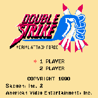 Double Strike Title Screen